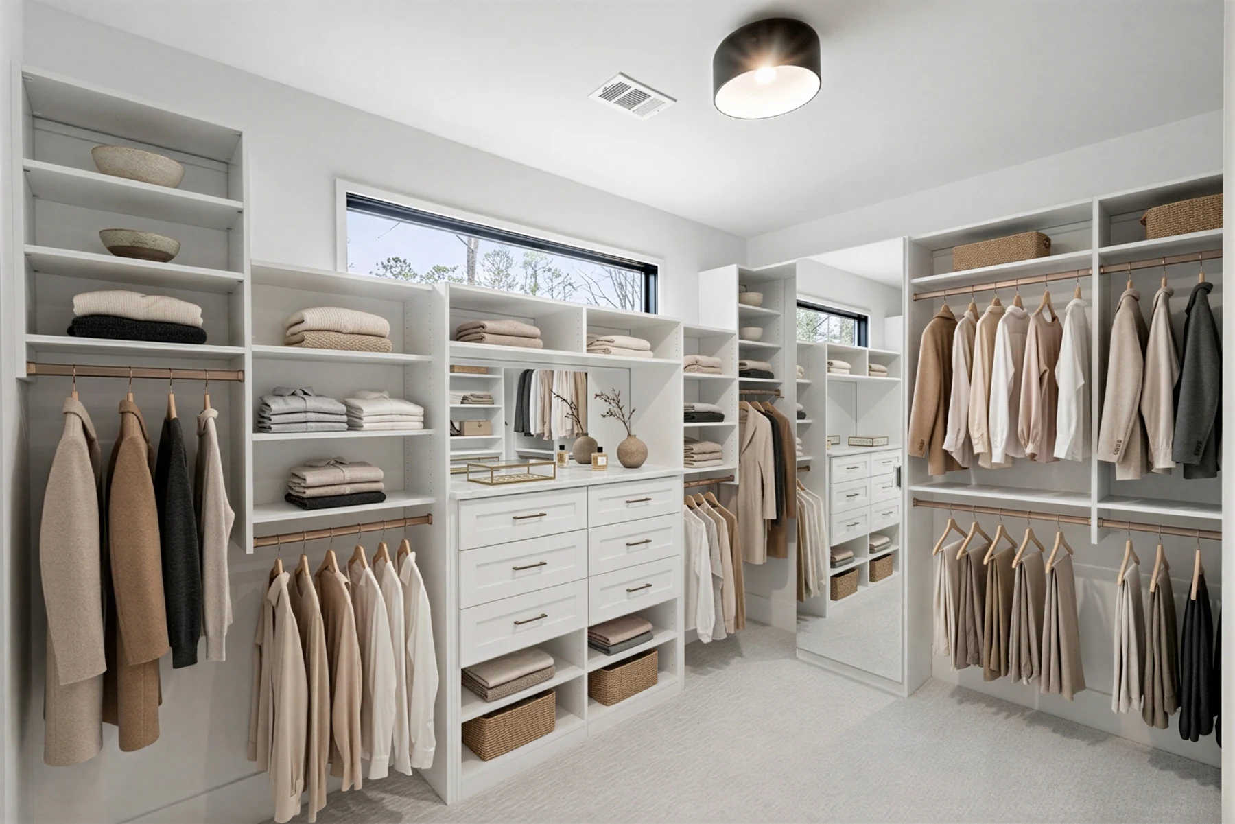 After: Organic Modern Closet
