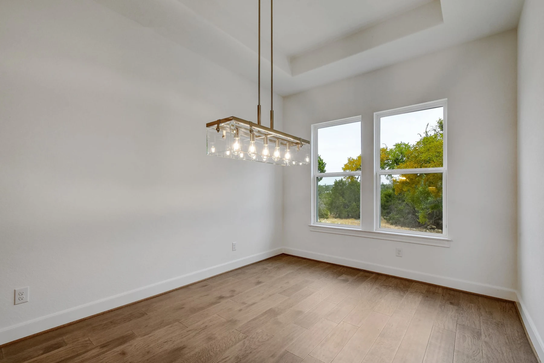 Before: Rustic Luxury Dining Room