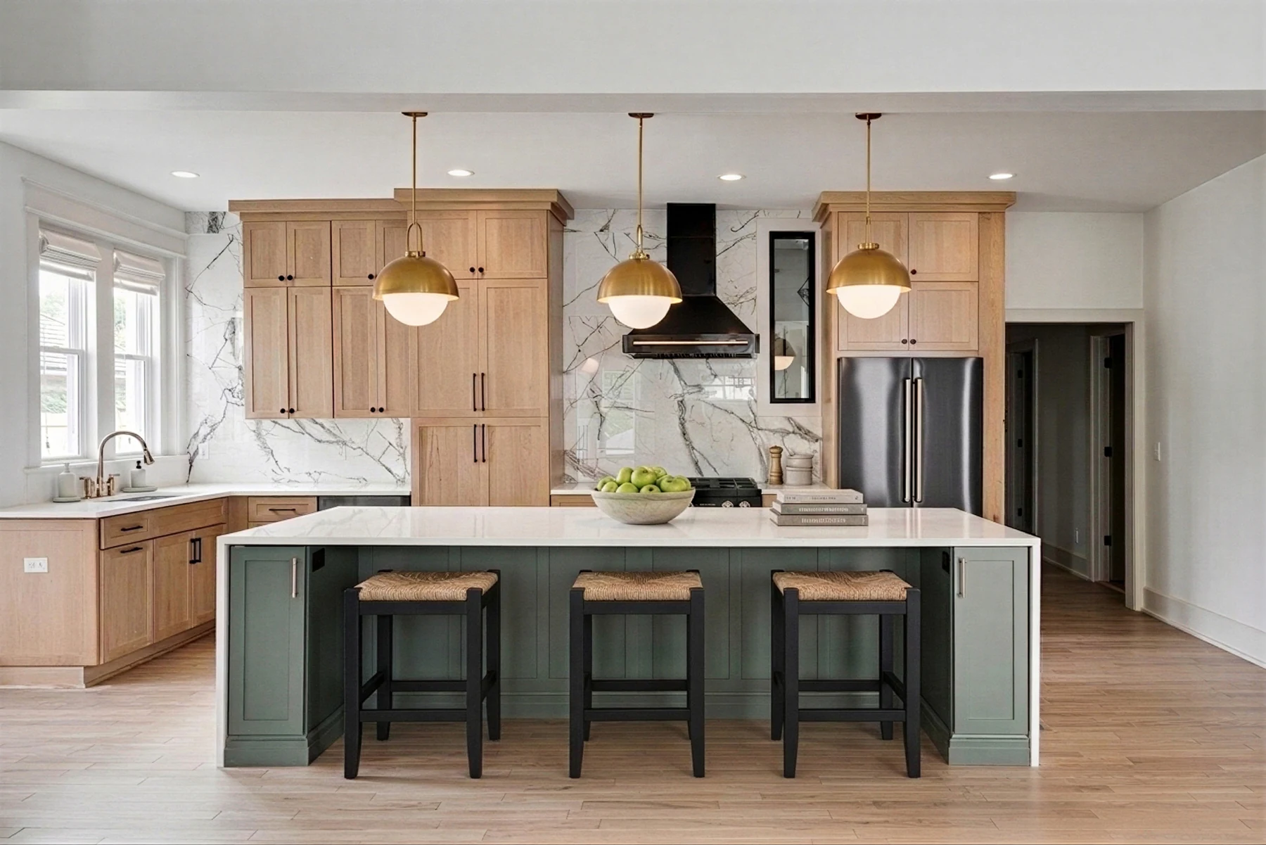 After: Modern Farmhouse Kitchen