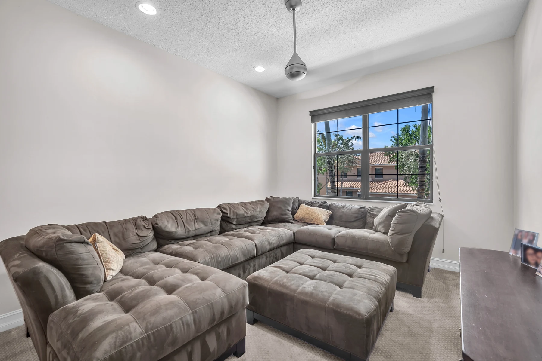 Before: Clear Living Room