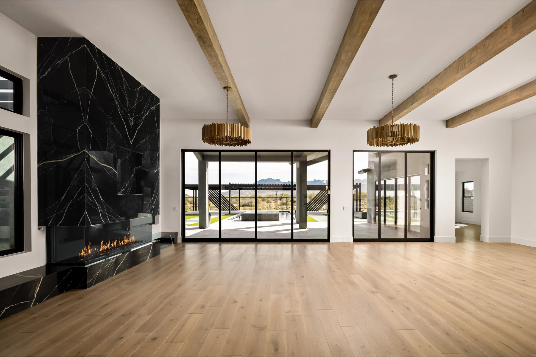 Before: Modern Luxe Living Room