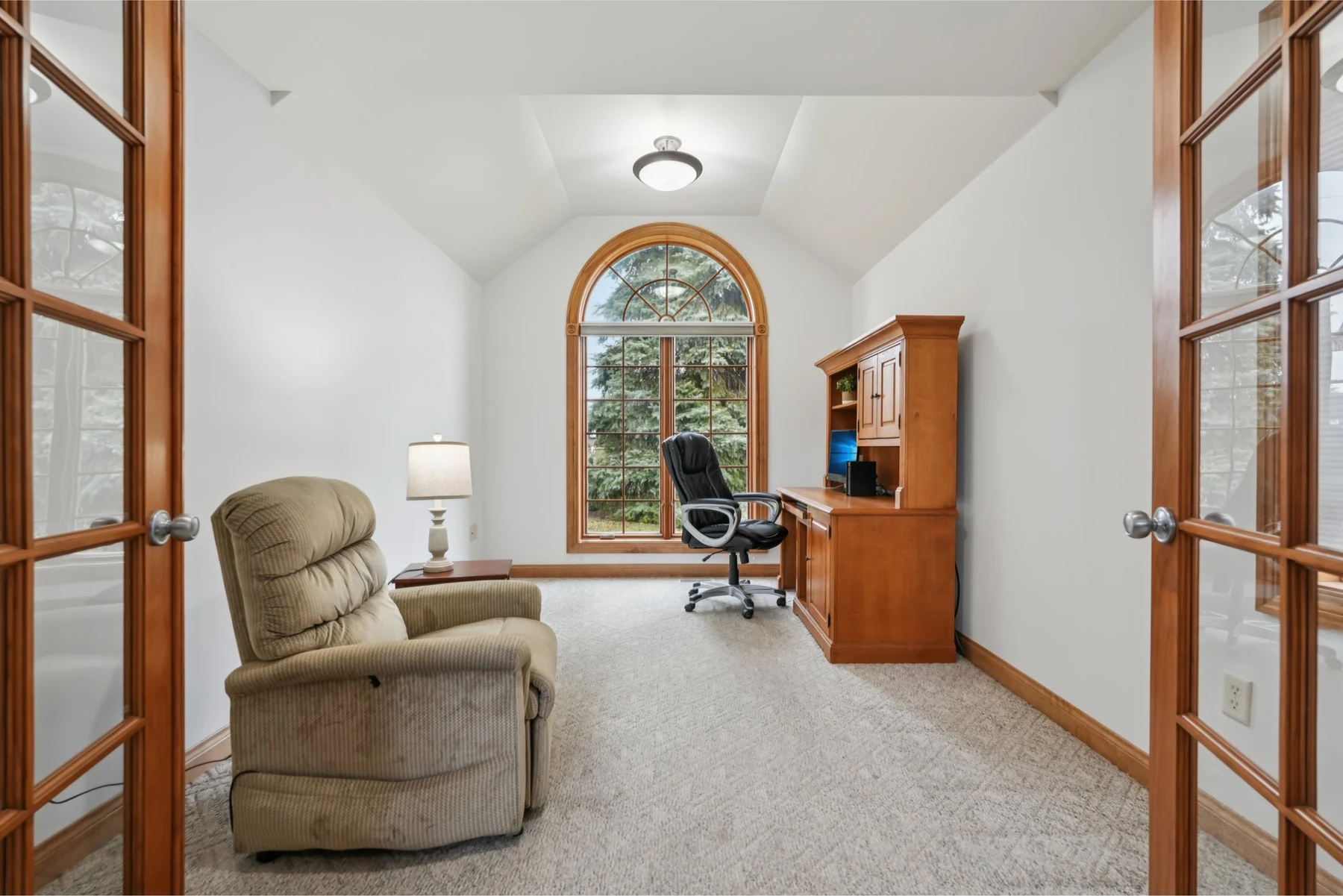 Before: Organic Modern Living Room