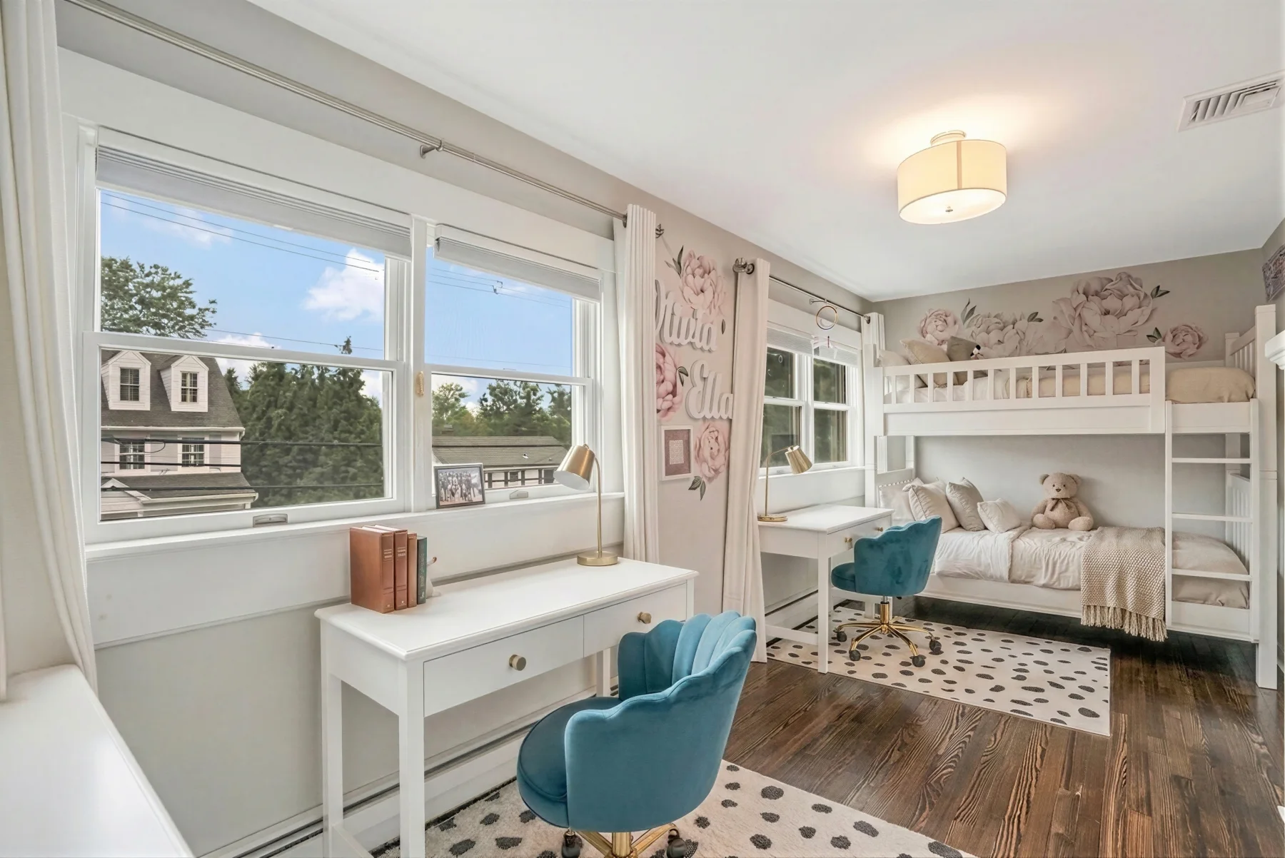 After: Modern Luxe Nursery / Kids Room
