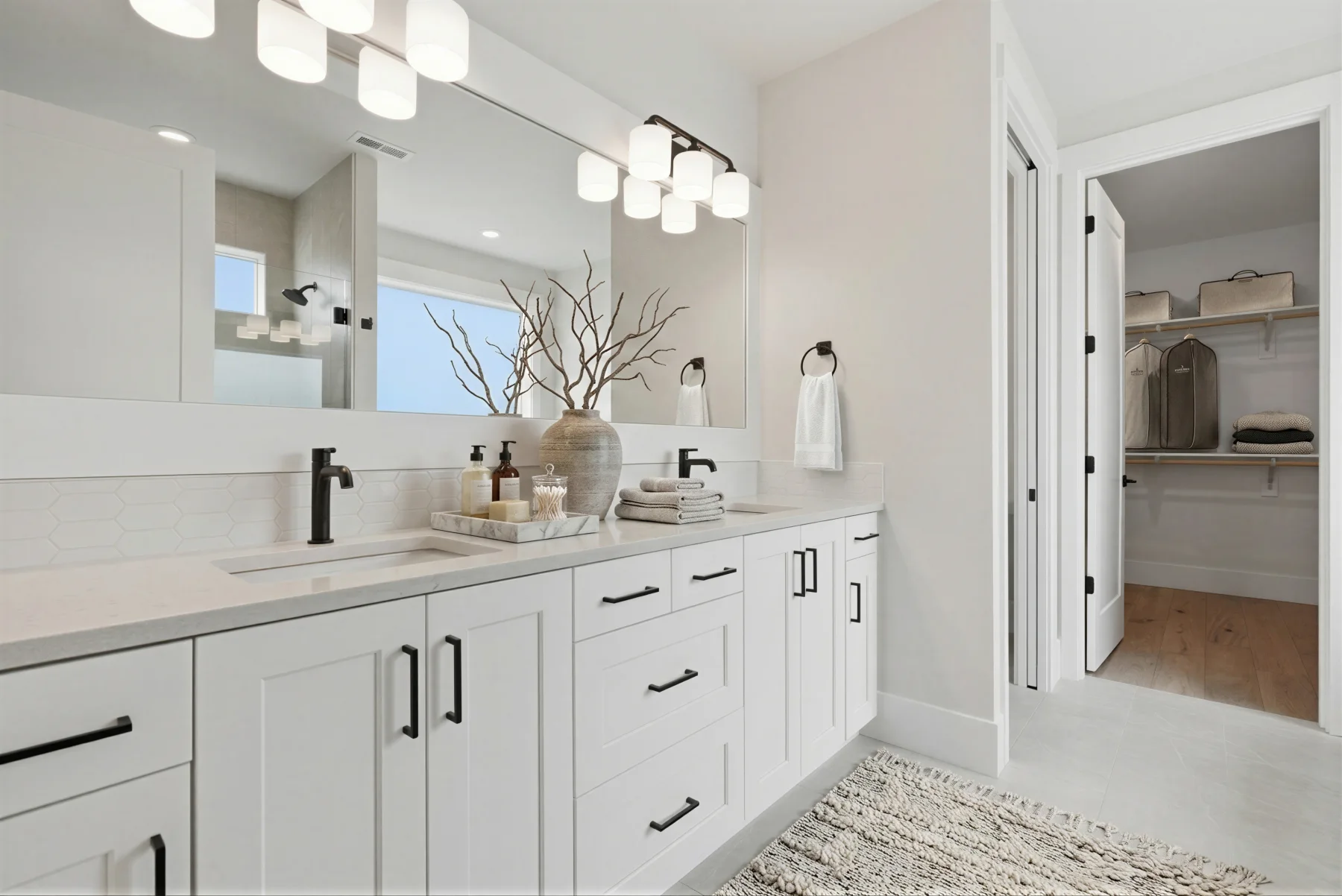 After: Modern Luxe Bathroom