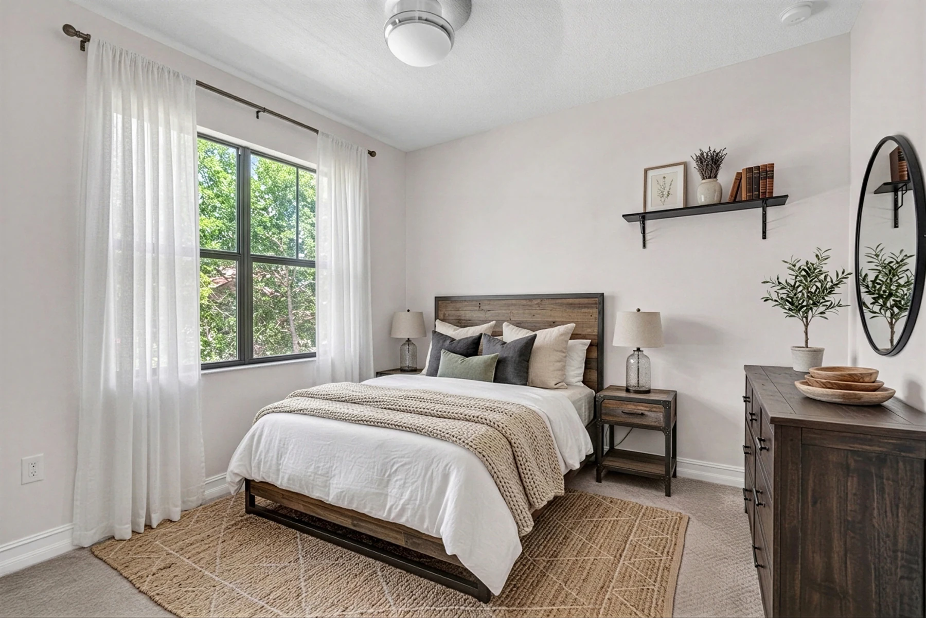 After: Modern Farmhouse Bedroom