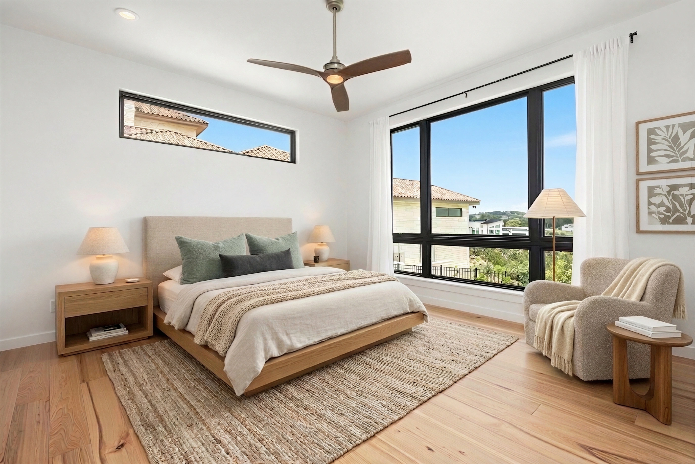 After: Organic Modern Bedroom